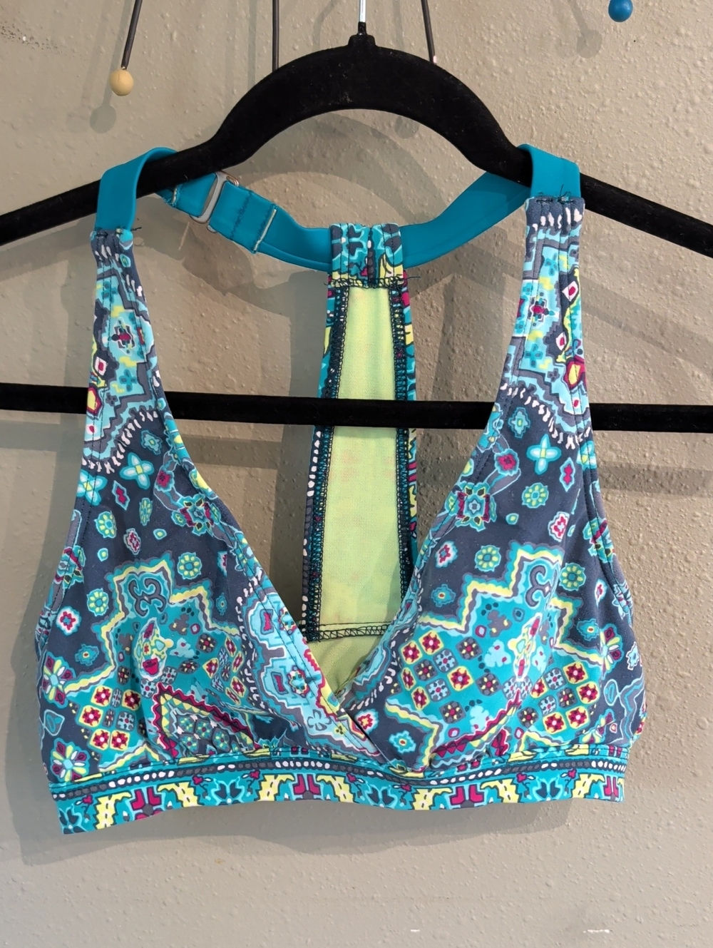Small Title Nine Swim Top Multicolor
